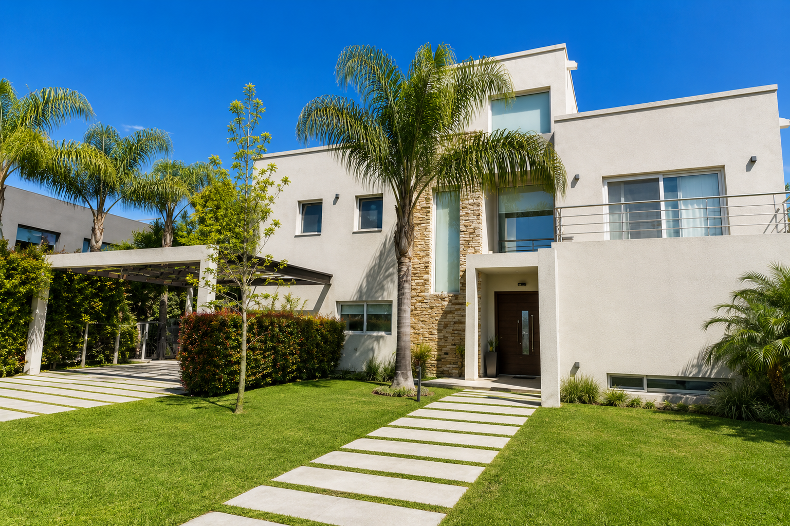 Obra San Isidro Labrador en Cabecera laguna, Tigre - Estudio Levinton